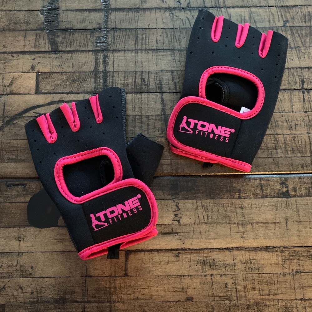 Tone Fitness Weight Lifting Gloves NWOT
